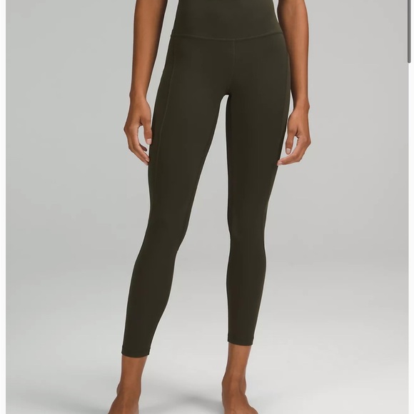 Green lululemon align leggings - Picture 1 of 2